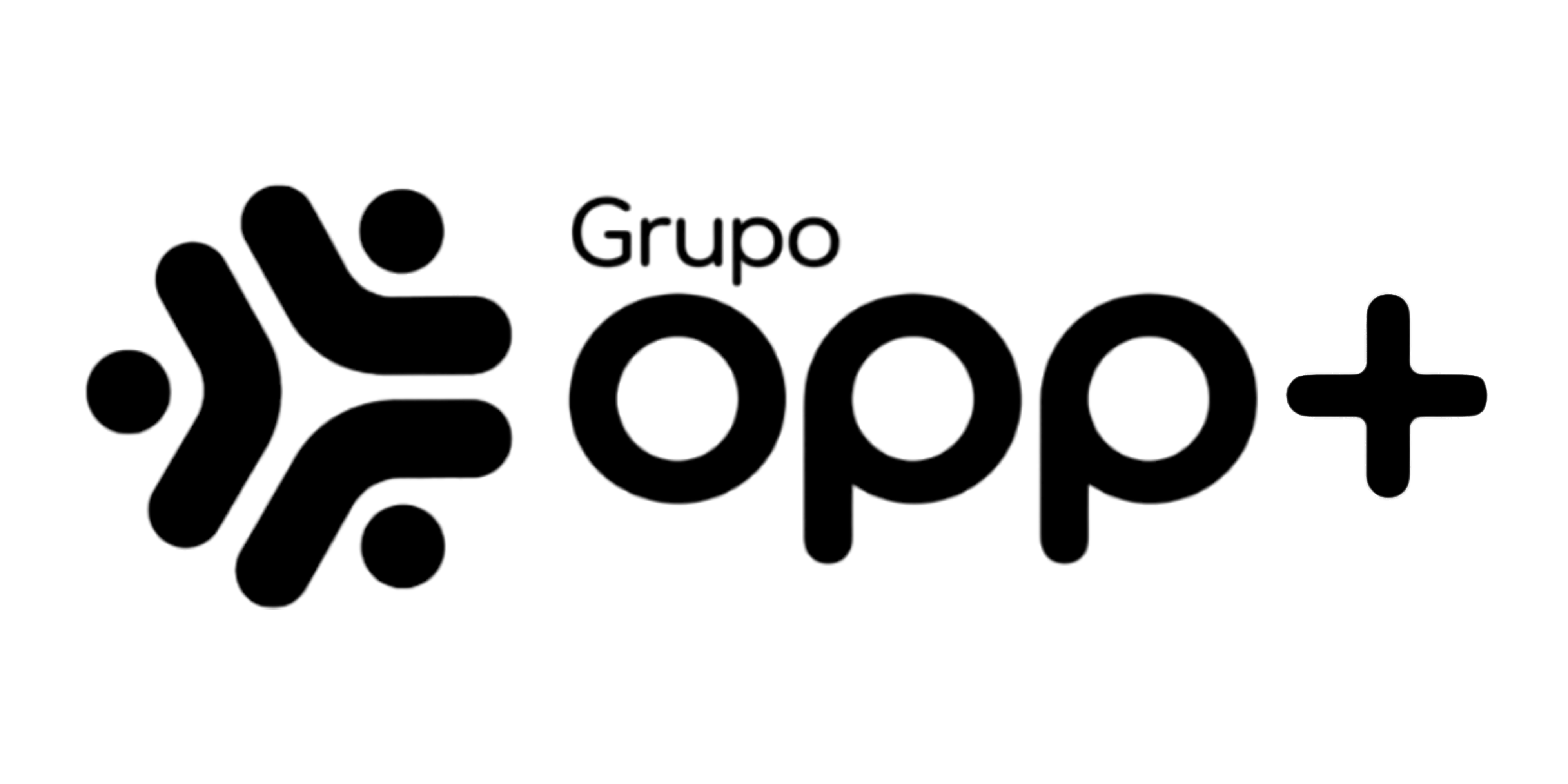 Grupo Opp+ monocromático preto